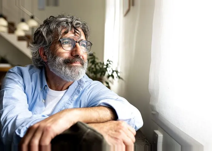 Man thinking about doing TMS when medication isn't working.