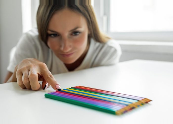 Obsessed compulsive perfectionist with OCD disorder.