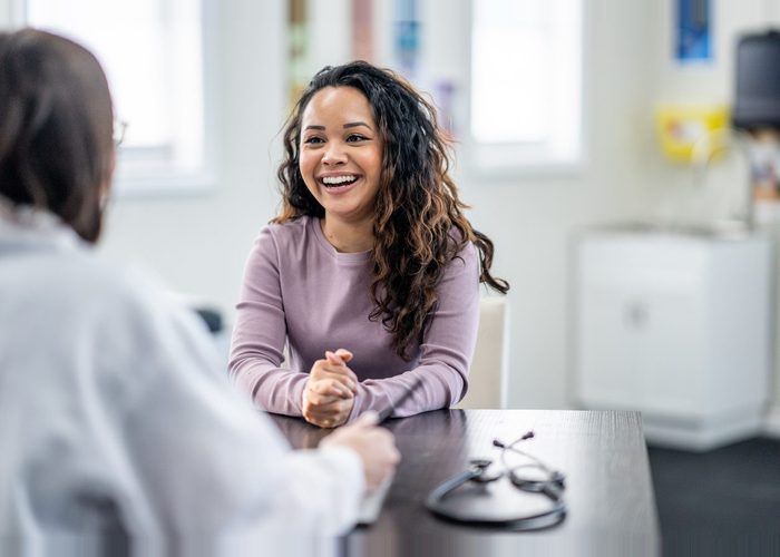 woman doing a psychological testing.