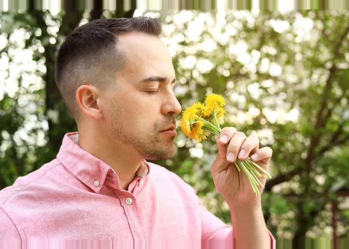 man with seasonal depression.